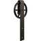 Ekena Millwork Premium Wagon Wheel Roller Hanger w/ Bolts for Barn Door for 1 3/8" Doors, Arch Bronze GB60013RWAB - alternate 5